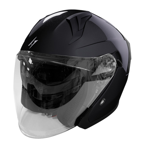 Stormer casque jet run - jet, scooter
