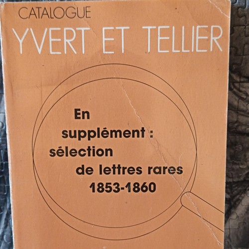 Yvert tellier catalogue - &,
