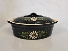 Grande Terrine Baeckeoffe, Plat En Grès Vernissée Alsacien