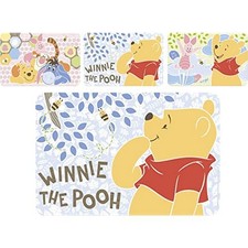 HOME Lot de 12 Sets de Table Polypropylène Disney Winnie Sweet