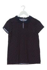 BIZZBEE Blouse à manches courtes Dames Blouse T EU 34 bleu-rouge-blanc cassé