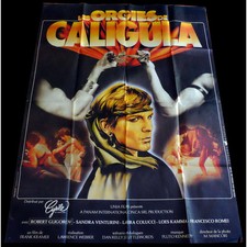 LES ORGIES DE CALIGULA Affiche de film 120x160  - 1984 - Lorenzo Onorati, érotiq