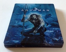 "Aquaman" steelbook éd. limité Fnac combo 4K/3D/brd/CD b.o. (Warner)
