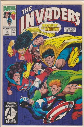 The invaders blasted - the, by