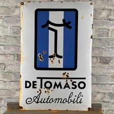 Plaque émaillée DE TOMASO