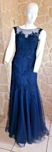 Robe cocktail marine - , taille