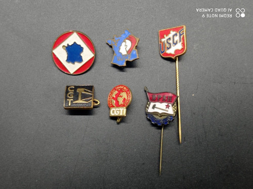 Lot insignes politique - lot,