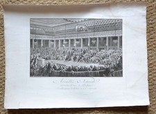 Grande Gravure XVIIIème -