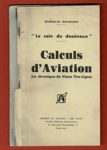 Rare calculs aviation - calculs, d'aviation