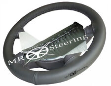 Pour Mercedes E Class W211 02-09 Vrai Couvre Volant En Cuir Gris Foncé