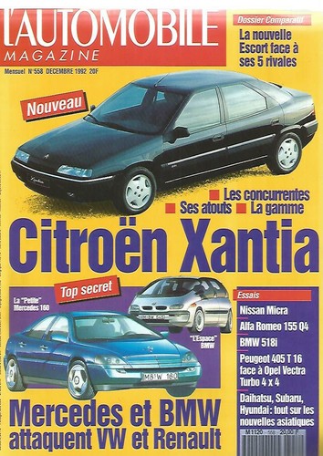 Automobile magazine 558 - l'automobile, n°558