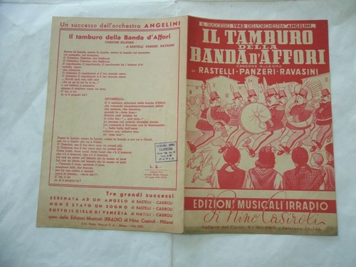 Spartito musicale tamburo - spartito,