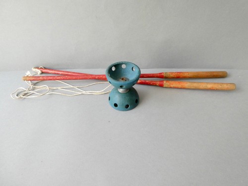 Jouet ancien jeu diabolo - jeu,