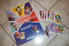 Album neuf et vide Disney Auchan 2024 Jouons, Rêvons ! + 33 stickers + 78 cartes