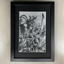 Art Encadré Chaos Squat Chaos Space Marines Death Guard Warhammer 40K 40 000