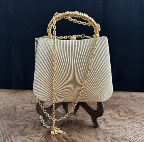 Sac soirée vintage - vintage, plissé