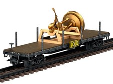 MARKLIN Wagon plat AC-DC