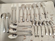 Ménagère XIX Ème Maître Orfevre Saglier Classe A . Art Nouveau Poinçon 100 