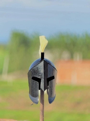 Casque spartiate noir 300 - , film
