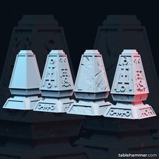 4 necron obelisk objectif