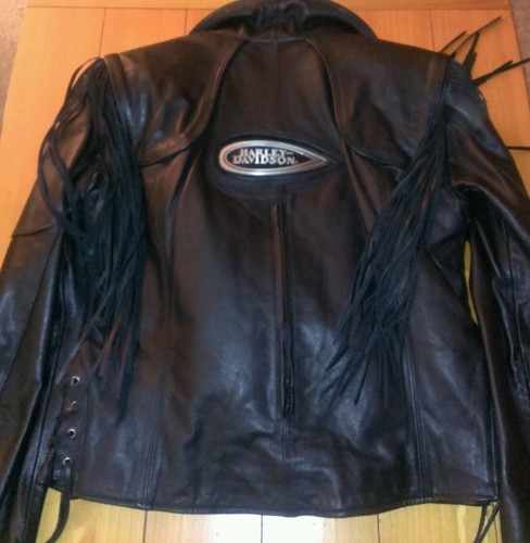 Veste cuir harley - veste, en