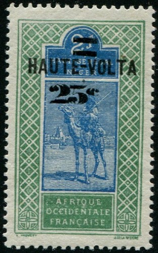 Haute volta 33a double - n°,