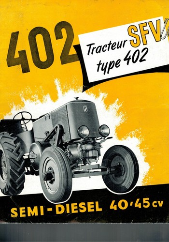 Depliant tracteur sfv 402 - depliant,