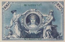 Allemagne Billet de 100 MARK ALLEMAND 7 Février 1908