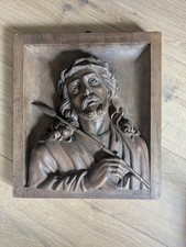 Tête De Christ Bas Relief