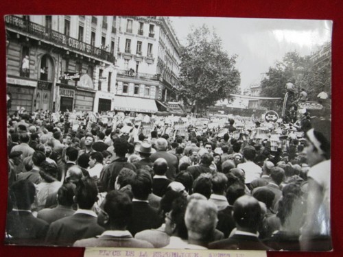 Photo discours général de - du,