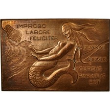 [#494103] Frankreich, Medaille, Chambre de Commerce de Rouen, 1960, Coeffin, VZ,