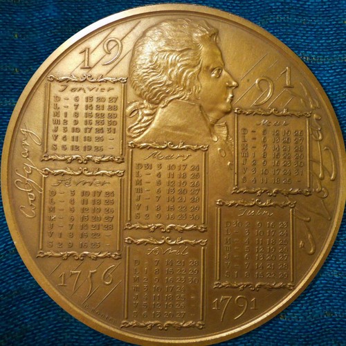 Medaille calendrier 1991 - medaille,
