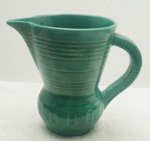 Ancien pichet vert émeraude - pichet,