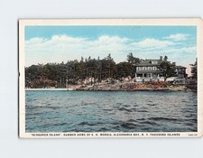 Postcard Schooner Island Sumer