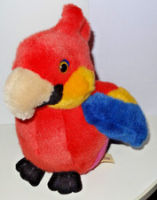 Peluche - Perroquet - 23 cm -