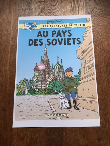 Affiche harry edwood tintin - affiche, bd