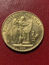 20 Francs Or Génie Debout