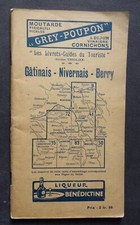§ ancien guide touriste THIOLIER : GÂTINAIS NIVERNAIS BERRY - 1923