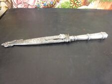 EXCEPTIONNEL COUTEAU ARGENTIN OU GAUCHO ARGENT MASSIF