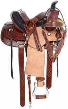 Selle en cuir de cheval