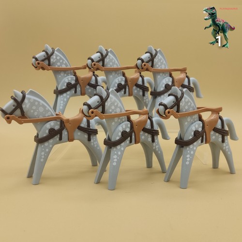 Playmobil lot cheval-chevalier