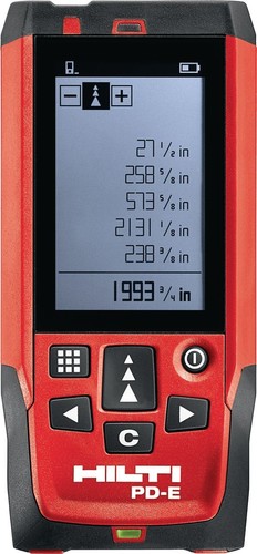 Hilti 2062051 laser - pd-e, range