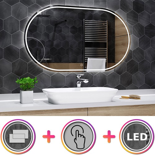 Miroir led interrupteur - miroir,