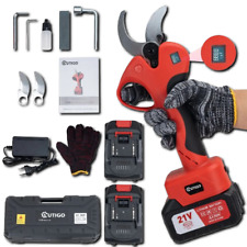 Sécateur Électrique Sans Fil avec 2 Batteries de 3500Mah plus Accessoires Inclus