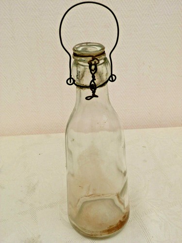 Ancienne bouteille lait - bouteille,