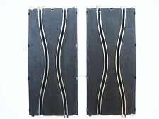 2 Rails pour circuit de voiture électrique Jouef 2ème génération ref 312 noir 