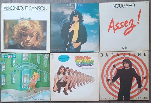 Lot disques vinyles - lot, 6