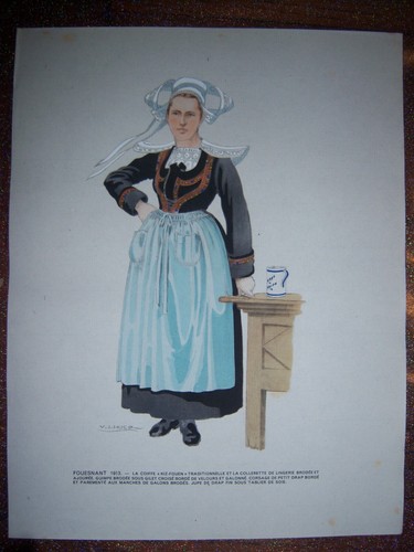 Bretagne costume breton - costume,