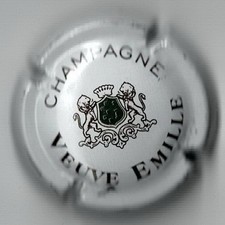 EMILLE Veuve n° 5 Lambert 2024 page 193 blanc cassé , écusson vert , barre du E