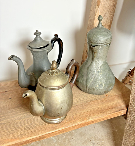 Lot pichets anciens en - 3,
